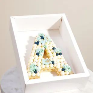 Cake Boutique One Letter Shape Cake Cake Boutique One Letter Shape Cake