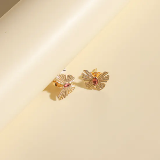Damas Farfasha Sunkiss Butterfly Stud Earrings