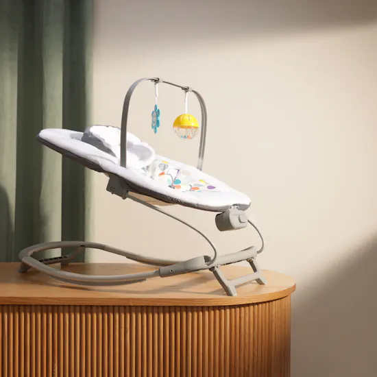 Smart Steps My First Rocker 2 Orbits White Bouncer