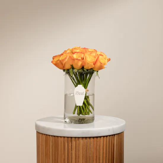 Orange Roses | Flowers Vase