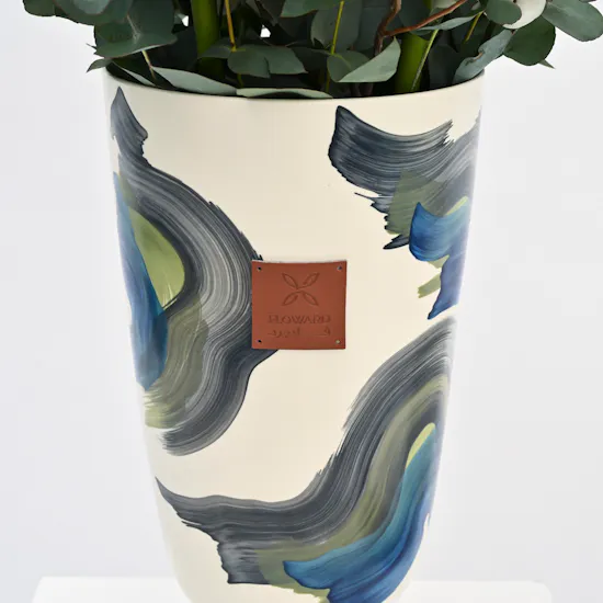 White Cymbidium | Artistic Vase