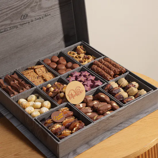 Chocolate Creations Eid Mubarak Grand Assortment Sweets Box