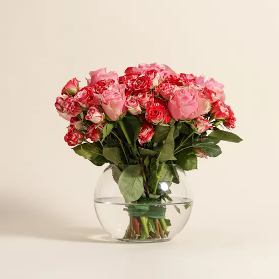 Mother Radiant Roses Vase