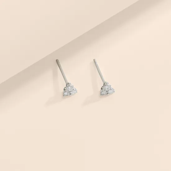 Lapis Diamond Earrings