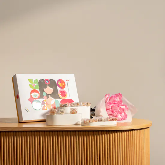 Voila Al Moleed Sweets Royal Small Box | Charming Blooms