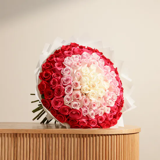 Elegant Roses Symphony Bouquet
