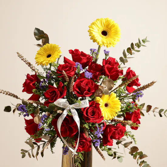 Luxe Radiance Flower Vase