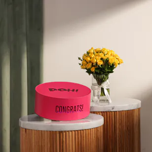 DOH! Congrats Donut | Elegant Flowers 