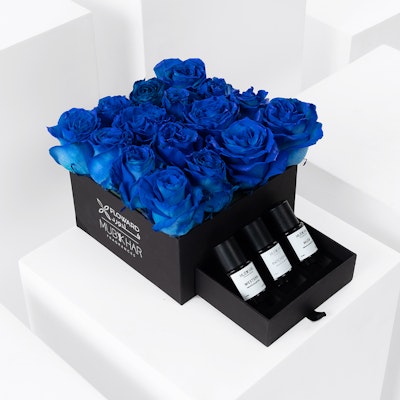 Mubkhar Box Perfume | Blue Roses 