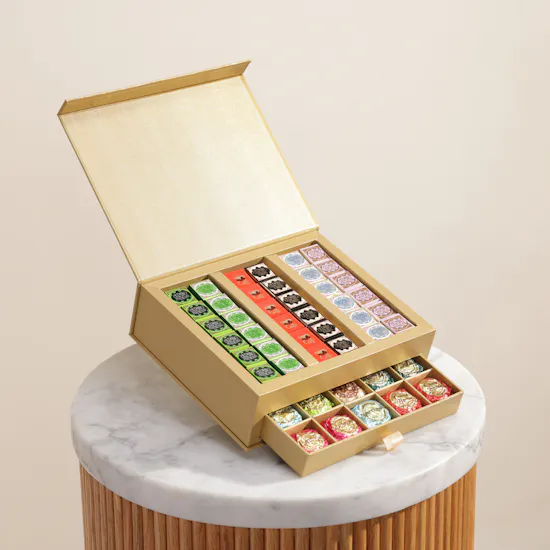 Venchi Prestige Chocoviar and Cremino Chocolate Two-Layer Gift Box