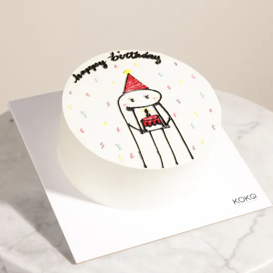 Koko Happy Birthday Chocolate Cake