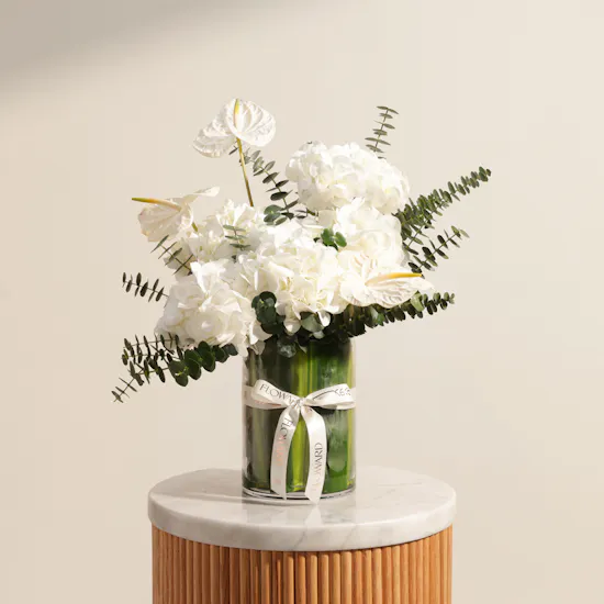 White Joy Flower Vase