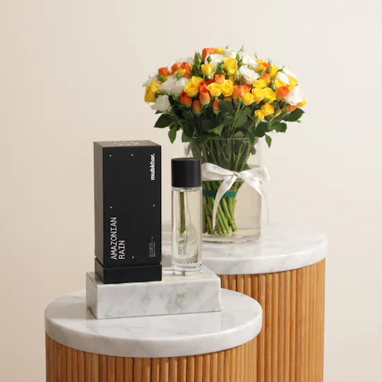 عطر أمازونيان رين من مبخر | زهور مبروك التخرج