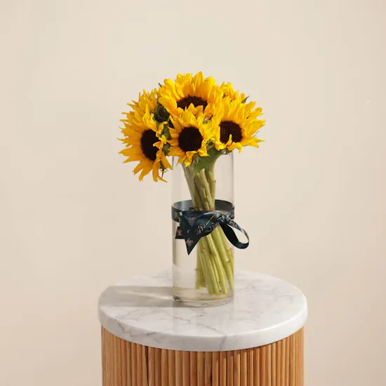 Stunning Sunflower Vase