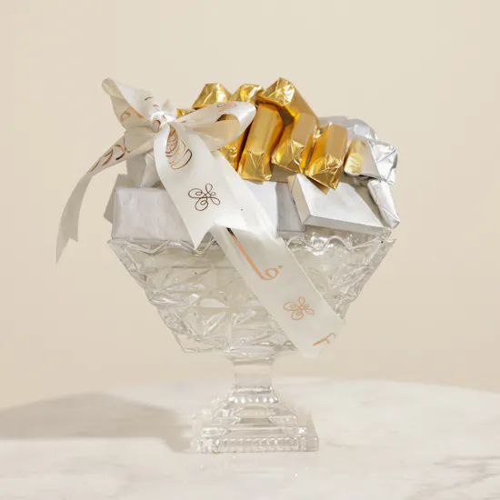 Floward Gold & Silver Assorted Small Chocolate Tray