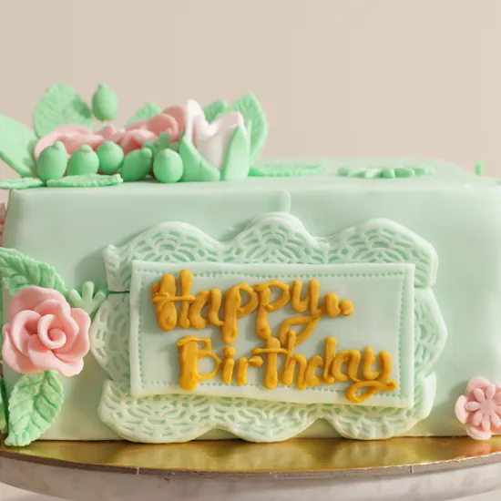 Floward Enchanting Garden Birthday Cake
