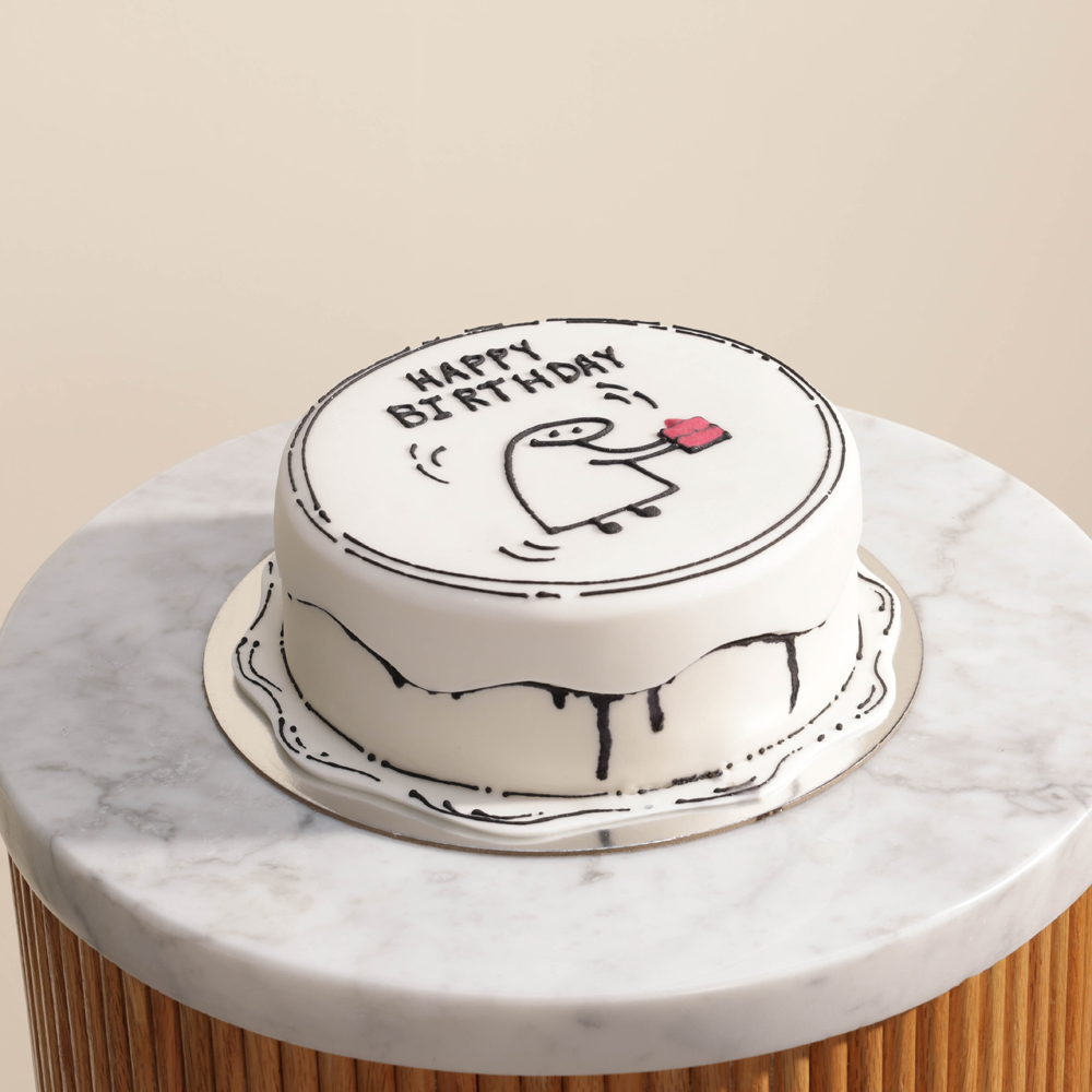 Floward Happy Birthday Fruits Cake