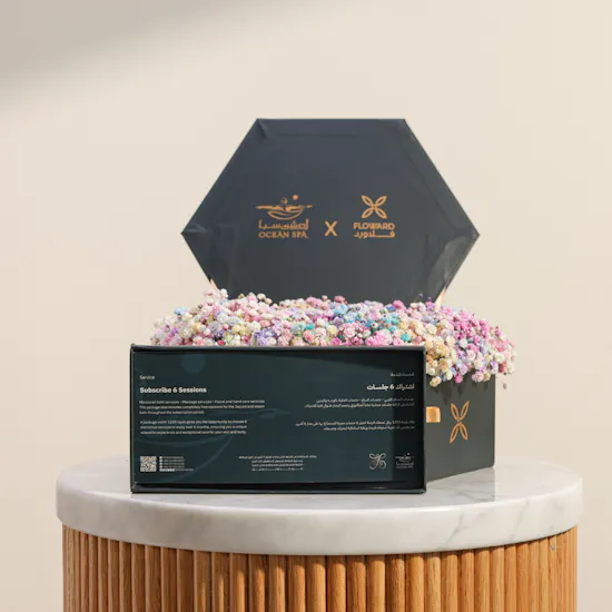 Ocean Spa 1200 Riyal Subscription Voucher | Floral Box