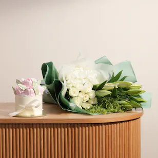 Sweet Atelier Flower Small Cake | Flowers Bouquet