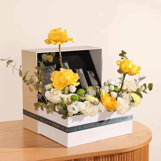 Mubkhar Amazing Gift Set | Cheerful Flowers