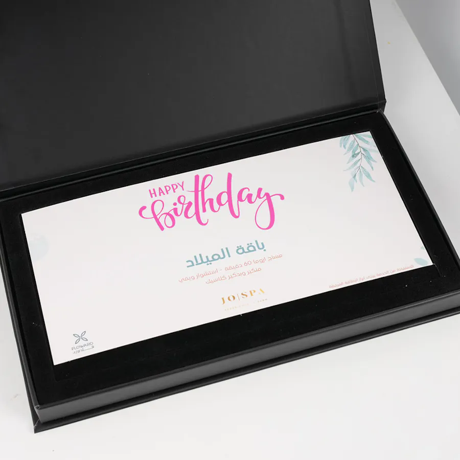 Jo Spa Birthday Card | Fresh Springs  4