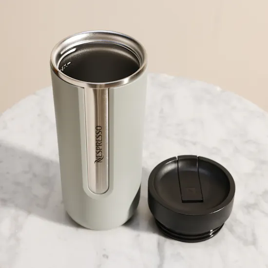 Nespresso Large Smokey Blue Travel Mug