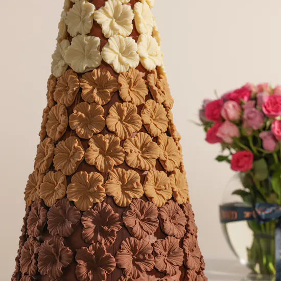 Rava Flower Chocolate Tower | Love and Care Flowers