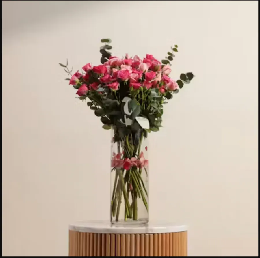 Blushing Elegance Hydrangea Bouquet 1