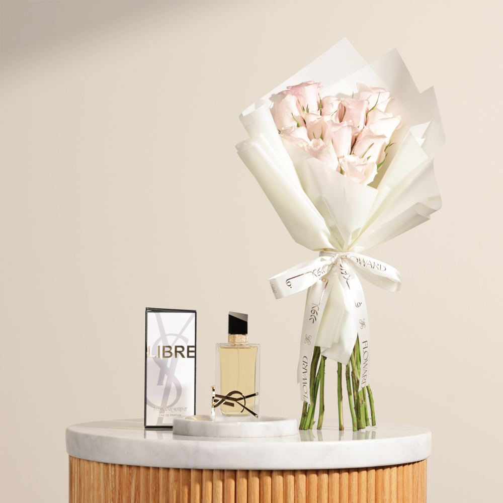 عطر ليبر او دى بارفيوم للنساء من إيف سان لوران | زهور السيمفونية الناعمة