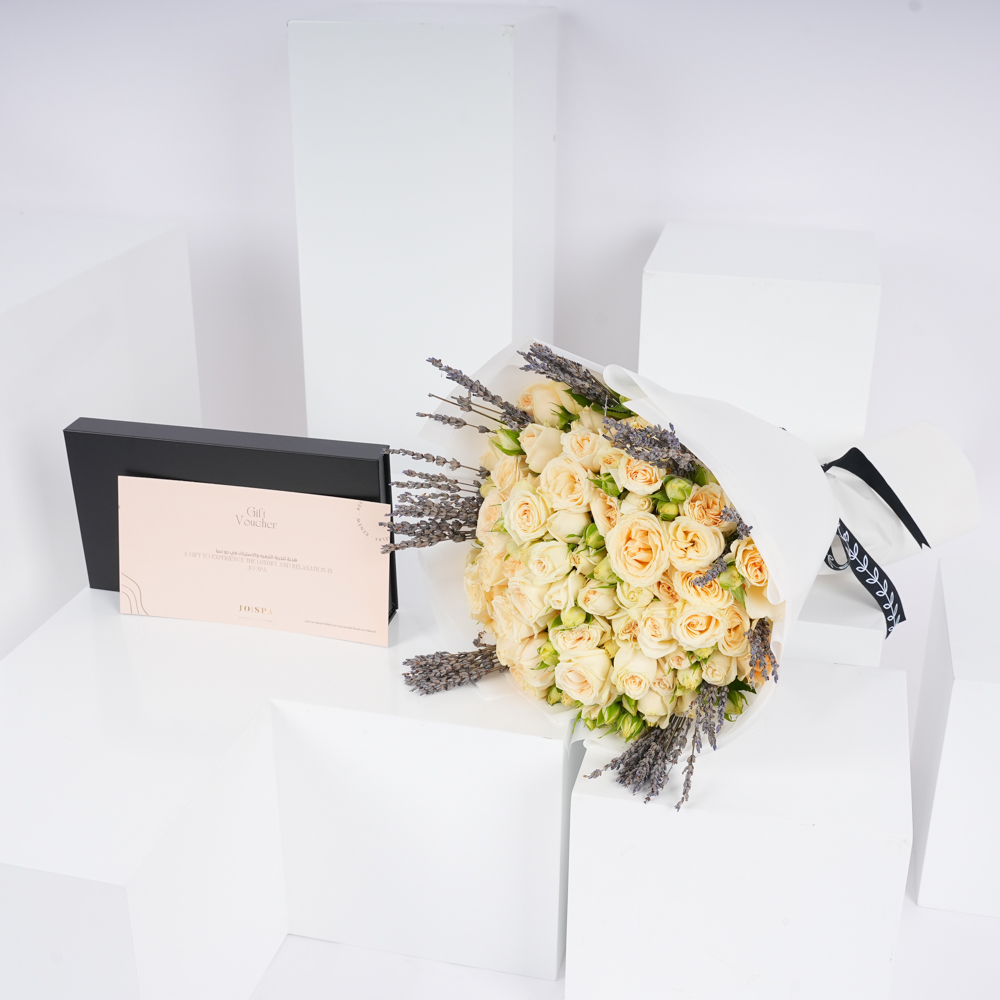 قسيمة حمام مغربي من جو سبا | بيبي جوري برتقالي فاتح