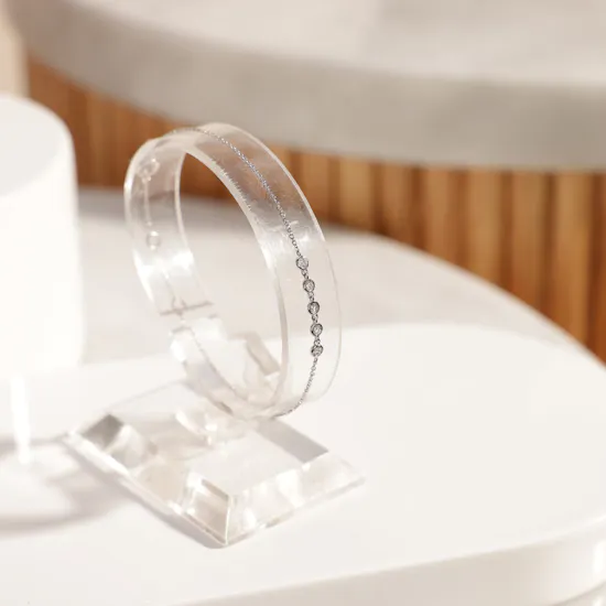 Kooheji Jewellery Diamond Joy Bracelet of Splendor | Blush Flower Vase