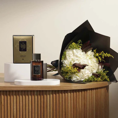 عطر إبراهيم القرشي | زهور بيضاء عطر إبراهيم القرشي | زهور بيضاء