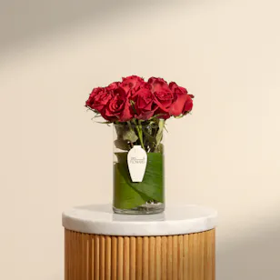 Red Roses Vase | 25 Rose