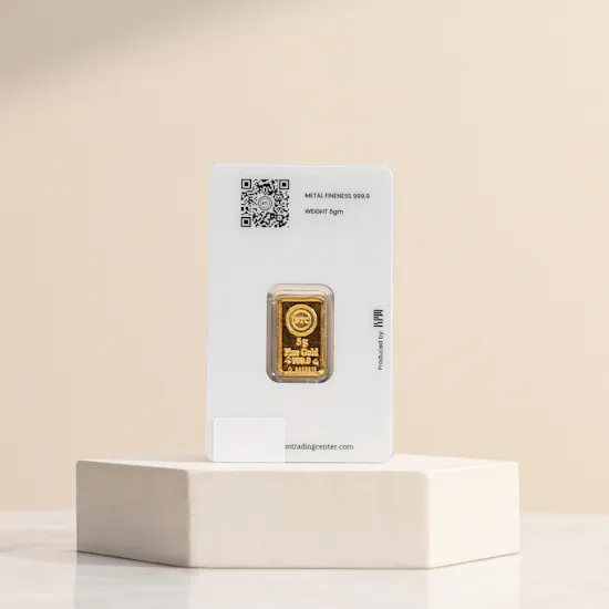 BTC Ingot kaaba 5 g | 24 K