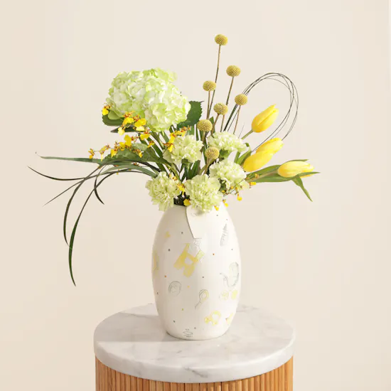 Keramos Studio Little Prince's Garden Flower Vase