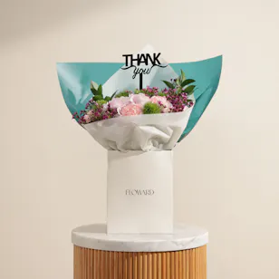 Blushing Thank You Flowers Bouquet Blushing Thank You Flowers Bouquet