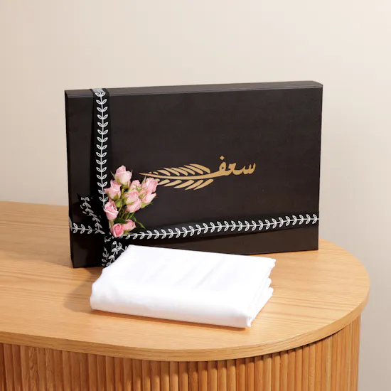 Saaf Shikibo Fabrice Dishdasha | Pink Baby Rose