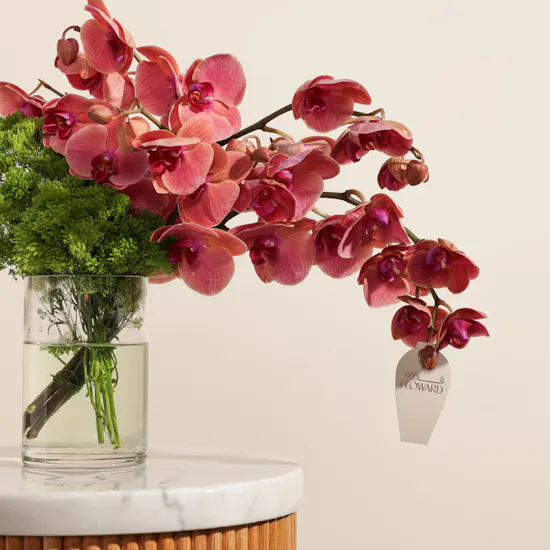 Sunset Serenity Flower Vase
