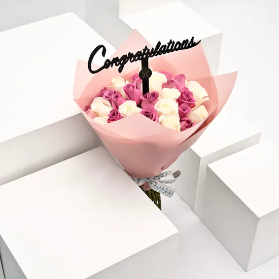 Mix Roses, graduation collocation.