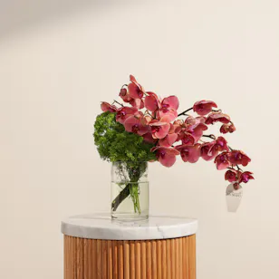 Sunset Serenity Flower Vase Sunset Serenity Flower Vase