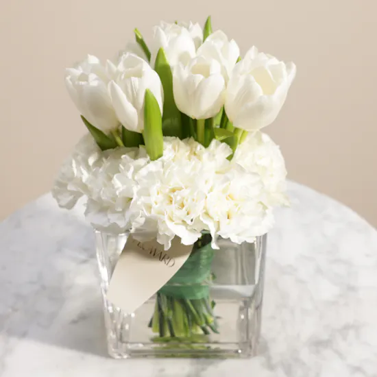 Classic White Harmony Vase