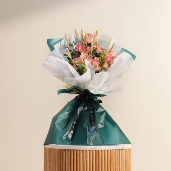 Royal Pink Alstroemeria Bouquet