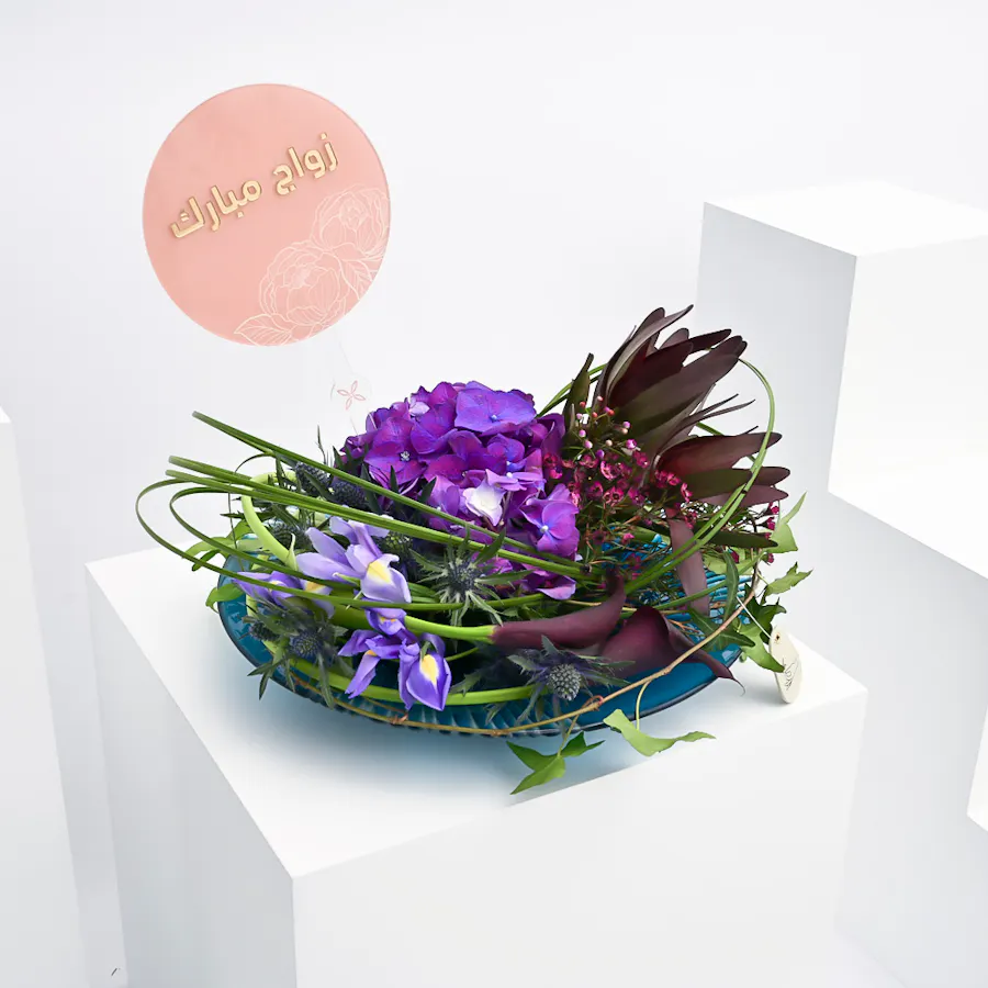 Purple Wedding Flowers 6