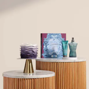 Jean Paul Gaultier Le Male Men's Gift Set | Floward Violet Waves Mini Cake Jean Paul Gaultier Le Male Men's Gift Set | Floward Violet Waves Mini Cake