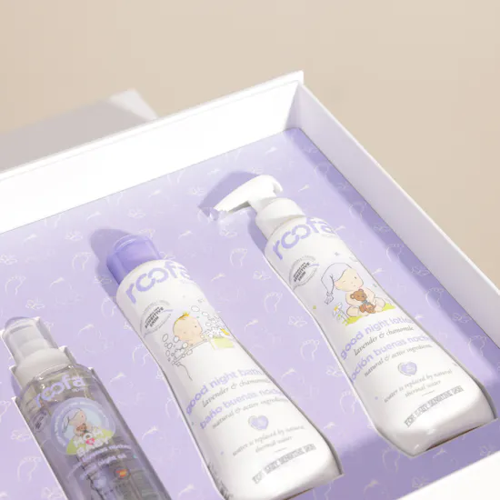 Roofa Good Night Lavender Care Set For Babies