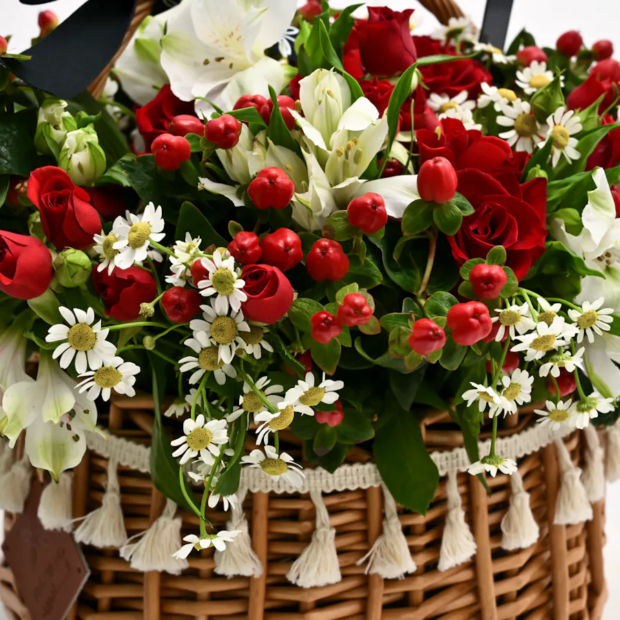 Sweet Blooms Basket  2