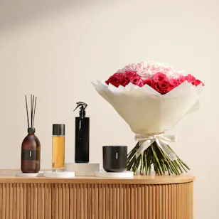 Mubkhar Elegant Serenty Set | Luxurious Flower Bouquet