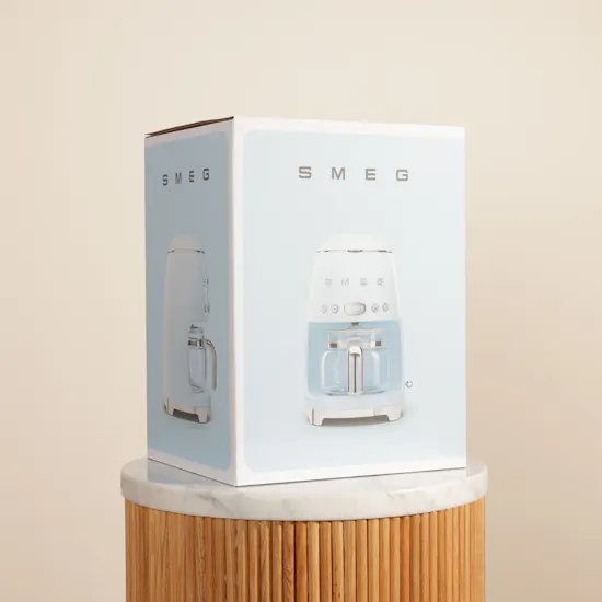 Smeg 50's Style Drip Filter Pastel Blue Coffee Machine