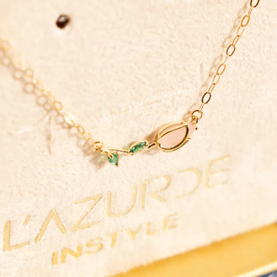 L'azurde Instyle Tulip Necklace