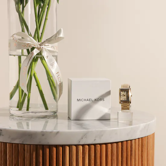 Michael Kors Essex Gold Tone Women's Watch | Delightful Flowers